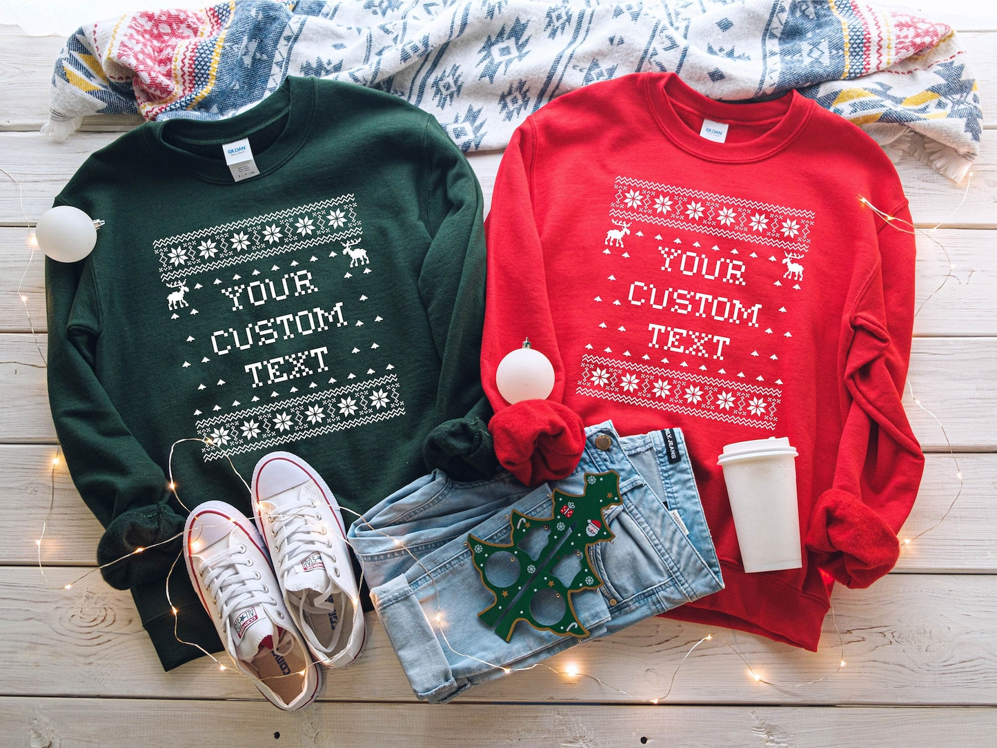 Personalized Ugly Christmas Sweater