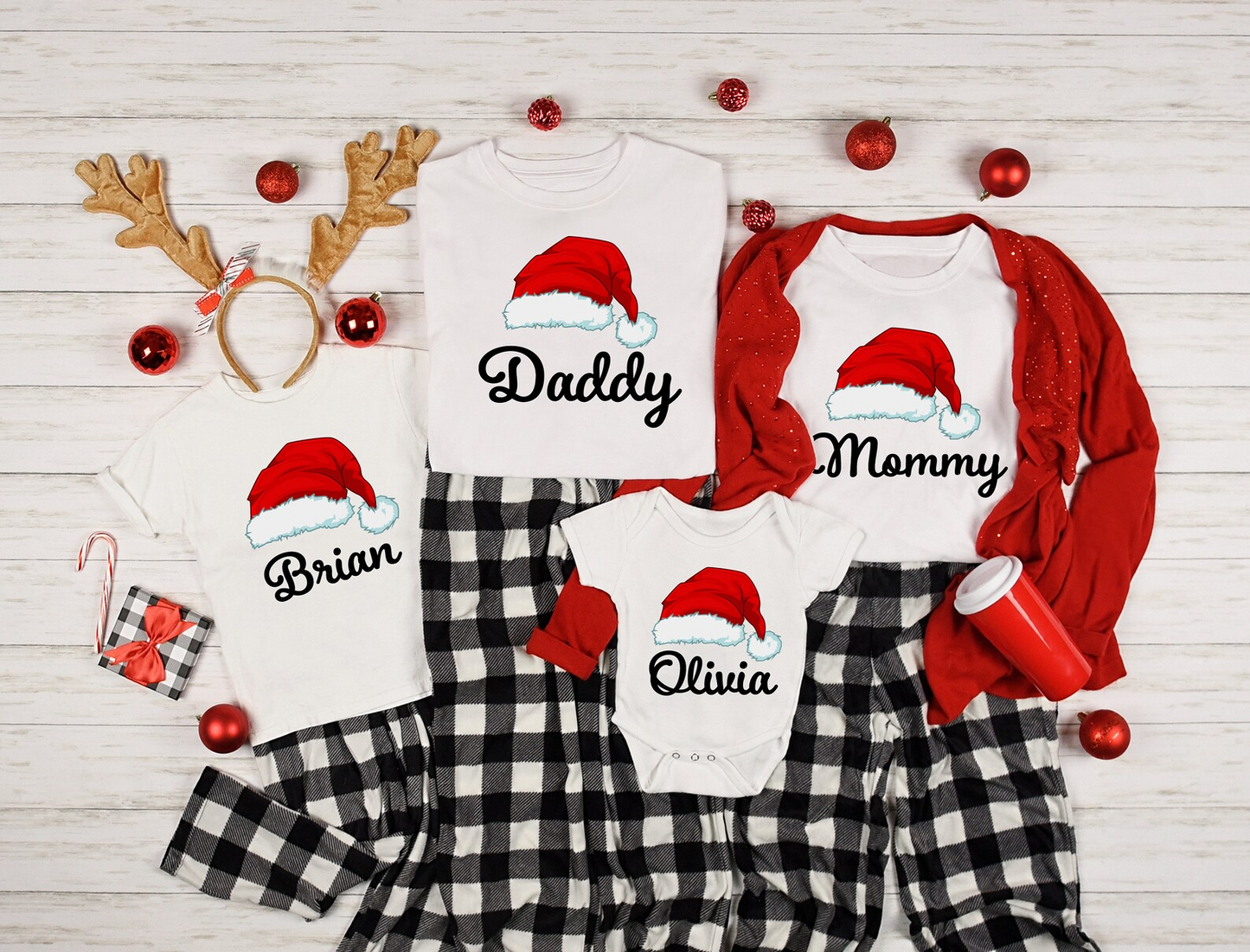 Matching Family Christmas T-Shirts